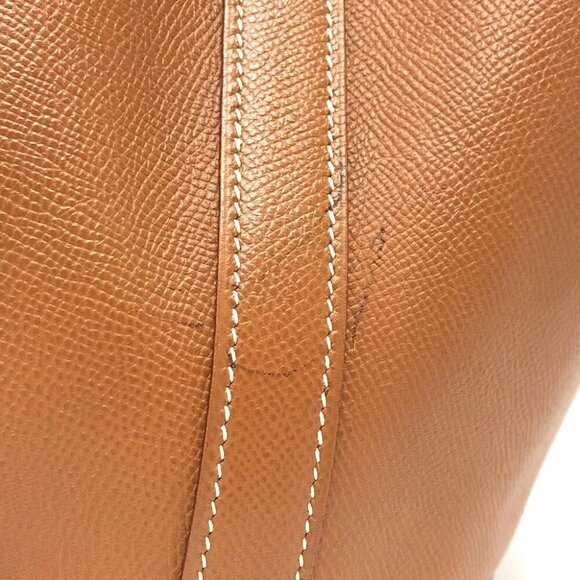 HERMES Market GM purse Shoulder Bag Epsom Brown/GoldHardware - Picture 5 of 15